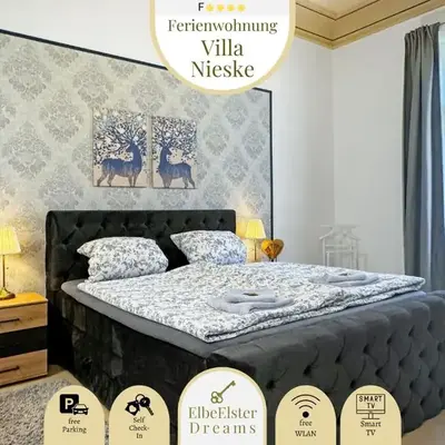 Ferienwohnung Villa Nieske - Jugendstil Denkmal