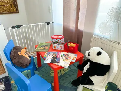 Kinder, die in der Unterkunft Apartement am Schloss Pillnitz übernachten
