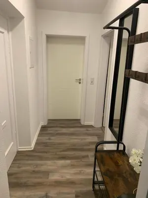 Grundriss der Unterkunft 40 qm Appartment Parkplatz, Balkon,Netflix, Prime