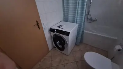 Ein Badezimmer in der Unterkunft Ferienhaus Marx