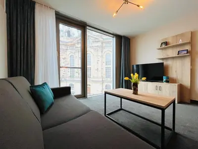 TV/Unterhaltungsangebot in der Unterkunft Einzigartiges Panoramaapartment an der Frauenkirche