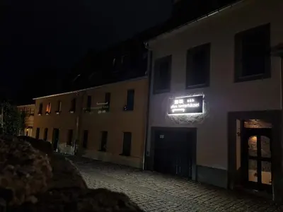 Das Gebäude in dem sich das Hotel befindet