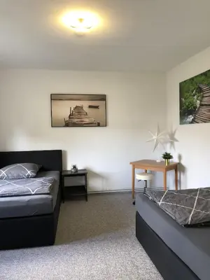 Ein Bett oder Betten in einem Zimmer der Unterkunft BIG Apartment BaLi