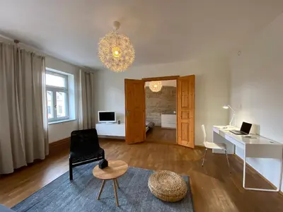 TV/Unterhaltungsangebot in der Unterkunft Apartments Dresden Neustadt Apartment LOUISE