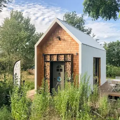 Tiny Haus auf idyllischem Grundstück im Rittergut