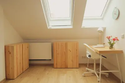 Grundriss der Unterkunft Haus Hummel Ferienwohnung Liese