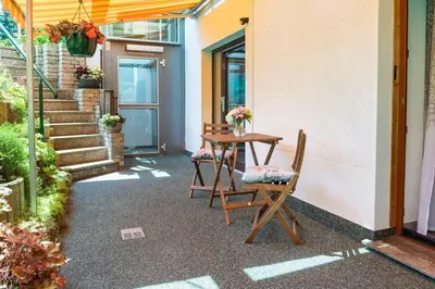 Ein Balkon oder eine Terrasse in der Unterkunft NEU! Ferienwohnung Andreas Radebeul