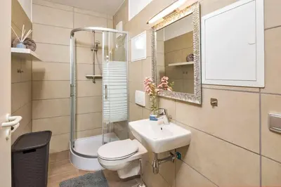 Ein Badezimmer in der Unterkunft Dresden Loft an der Elbe