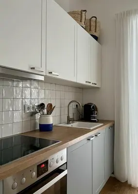 Küche/Küchenzeile in der Unterkunft Wohlfühl-Apartment am Paradiesberg