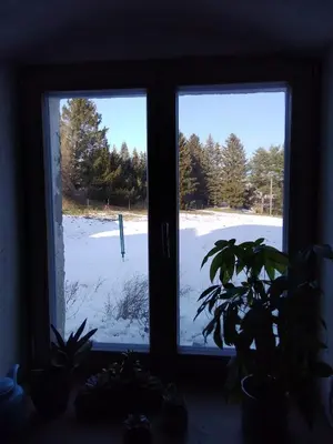 Monteur-Ferienwohnung OT Naundorf im Winter