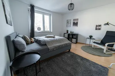 Ein Sitzbereich in der Unterkunft FullHouse - Chemnitz - HS46 - 3 Bedrooms - SmartTV