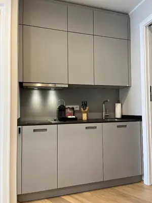 Küche/Küchenzeile in der Unterkunft Luxury Home / 2-Raum-Apartment an der Frauenkirche
