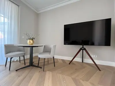 TV/Unterhaltungsangebot in der Unterkunft Luxury Home / 2-Raum-Apartment an der Frauenkirche