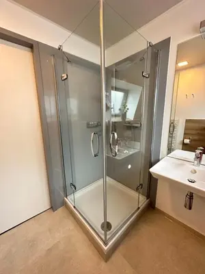 Ein Badezimmer in der Unterkunft Appartment Düne 6
