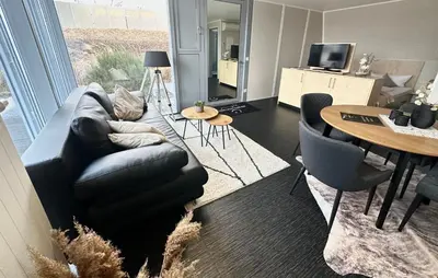 TV/Unterhaltungsangebot in der Unterkunft Appartment Düne 3