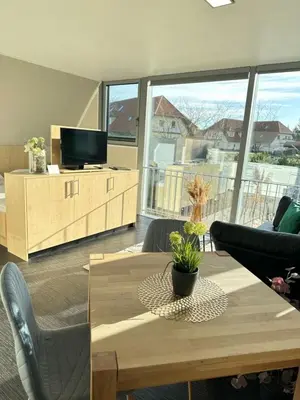 TV/Unterhaltungsangebot in der Unterkunft Appartment Düne 10 2OG