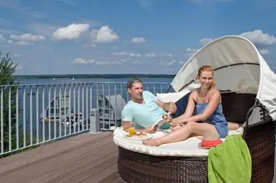 Naturlandschaft in der Nähe der Ferienwohnung