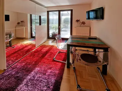 TV/Unterhaltungsangebot in der Unterkunft Ferienwohnung Arlett