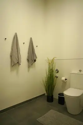 Ein Badezimmer in der Unterkunft Apartment Edda