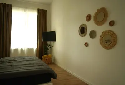 Ein Bett oder Betten in einem Zimmer der Unterkunft Apartment Edda