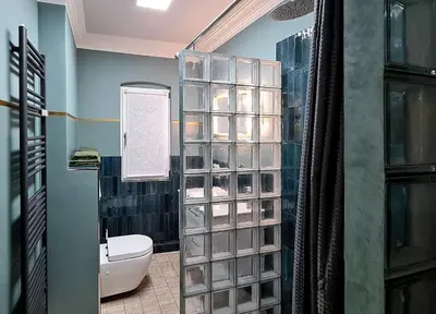 Ein Badezimmer in der Unterkunft ArtHouse Bad Schandau