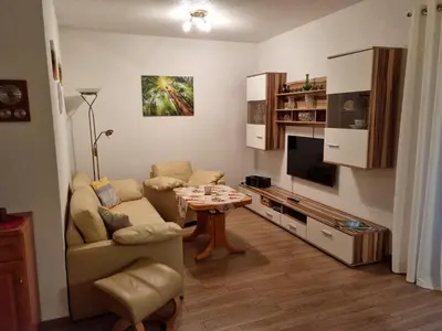 TV/Unterhaltungsangebot in der Unterkunft Ferienwohnung Weber