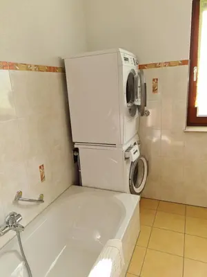 Ein Badezimmer in der Unterkunft Ferienwohnung Weber