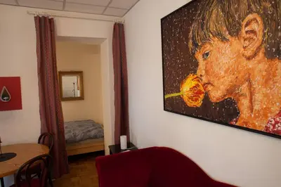 Grundriss der Unterkunft Gemütliches 2P-Apartment in ruhiger Lage