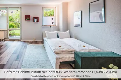 Ein Bett oder Betten in einem Zimmer der Unterkunft 