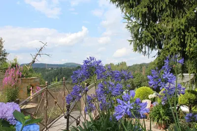 Naturlandschaft in der Nähe der Ferienwohnung