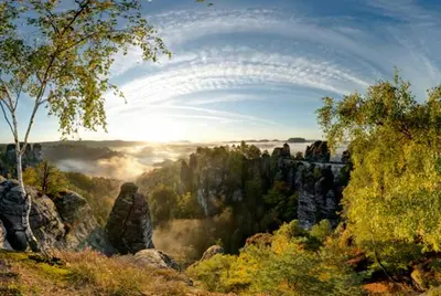 Naturlandschaft in der Nähe der Ferienwohnung