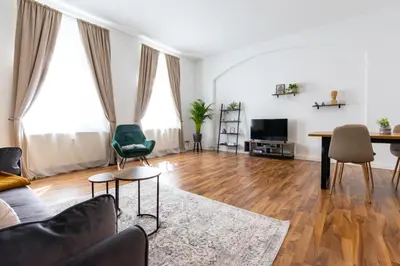 TV/Unterhaltungsangebot in der Unterkunft Business & Life Apartment nähe TU, HBF und Oper - SmartTV, MagentaTV und Küche