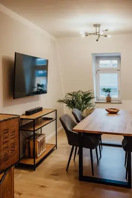 TV/Unterhaltungsangebot in der Unterkunft Bestlage im Hechtviertel & frisch saniert