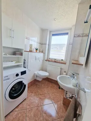 Ein Badezimmer in der Unterkunft Hauptstraße 58a