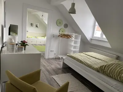 Ein Bett oder Betten in einem Zimmer der Unterkunft Apartment Heinrich Zille