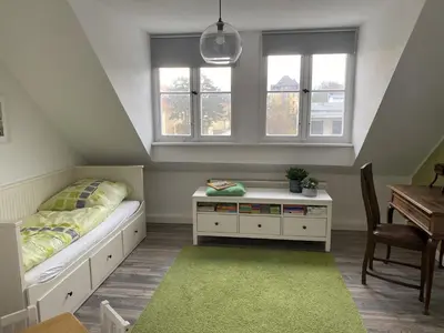Ein Bett oder Betten in einem Zimmer der Unterkunft Apartment Heinrich Zille