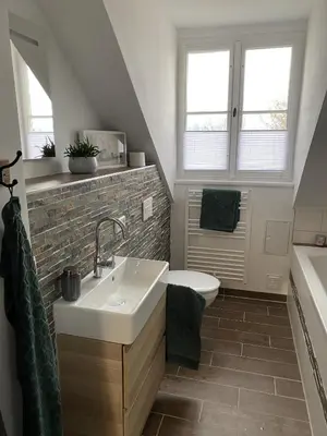 Ein Badezimmer in der Unterkunft Apartment Heinrich Zille