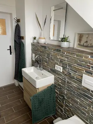 Ein Badezimmer in der Unterkunft Apartment Heinrich Zille