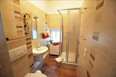 Ein Badezimmer in der Unterkunft Villa Sonnenblick