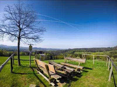 Naturlandschaft in der Nähe der Ferienwohnung