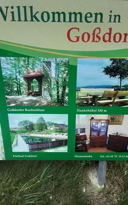 Naturlandschaft in der Nähe der Ferienwohnung
