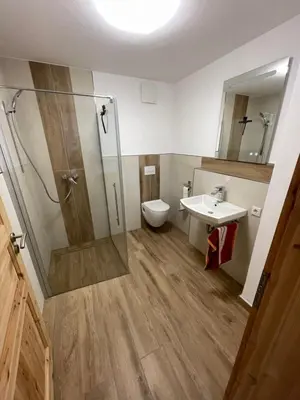 Ein Badezimmer in der Unterkunft W Diamonds Ranch