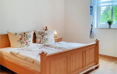 Ein Bett oder Betten in einem Zimmer der Unterkunft Pet Friendly Apartment