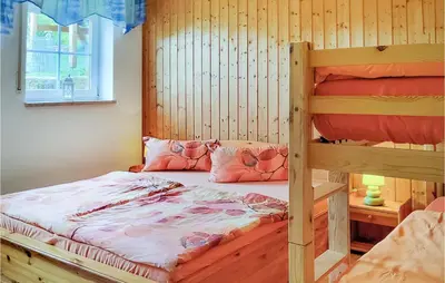 Ein Bett oder Betten in einem Zimmer der Unterkunft Pet Friendly Apartment