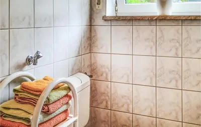 Ein Badezimmer in der Unterkunft Nice Apartment In Bad Schandau- Kleing