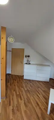 Ein Sitzbereich in der Unterkunft NEU! Ferienwohnung Witaj