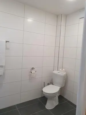 Ein Badezimmer in der Unterkunft Pension Valentina
